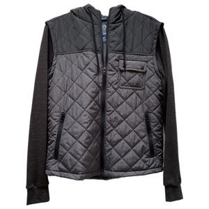 American Rag Hooded Vest Jacket Combo, medium